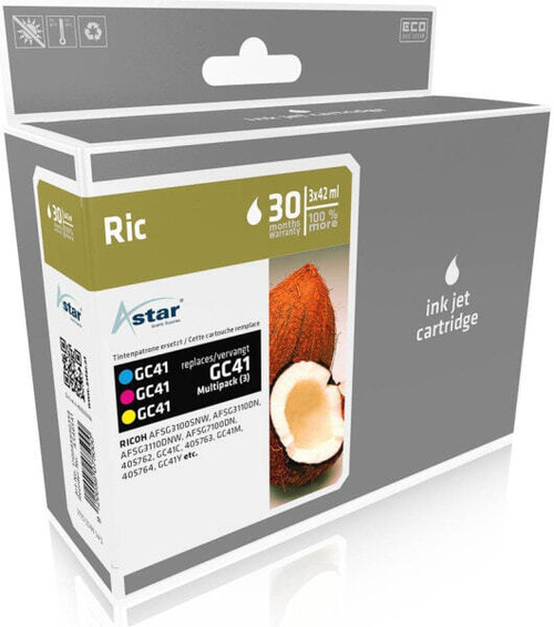 Картридж струйный Multi pack Astar AS46541