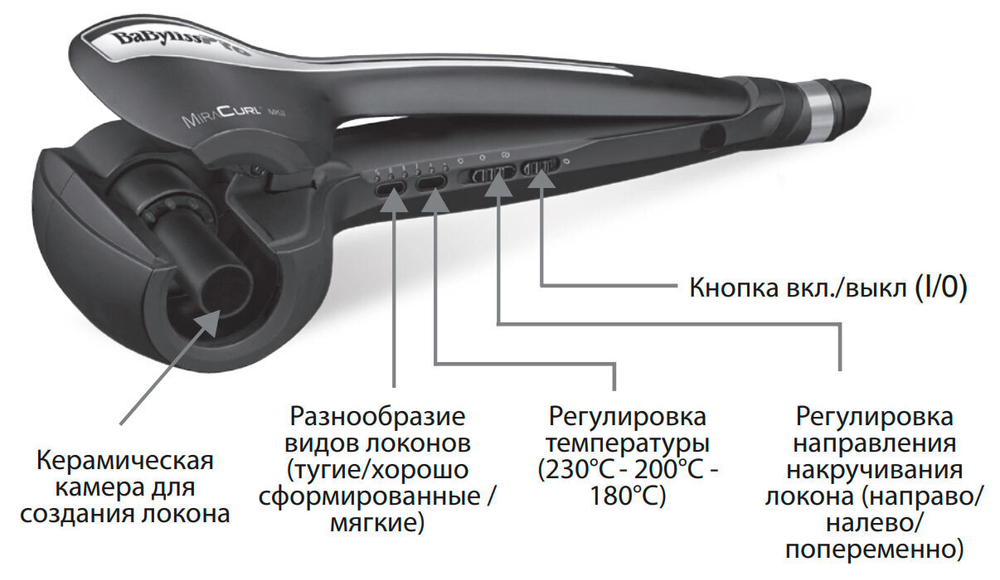 Автоматическая плойка BaByliss PRO Curl MKII BAB2666E