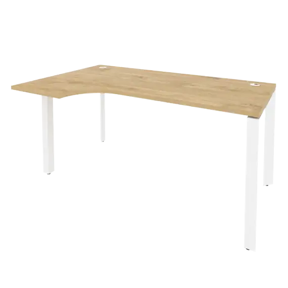 Onix Стол эргономичный левый на П-образном м/к O.MP-SA-1 (L) 1580*980*750 (720/460)