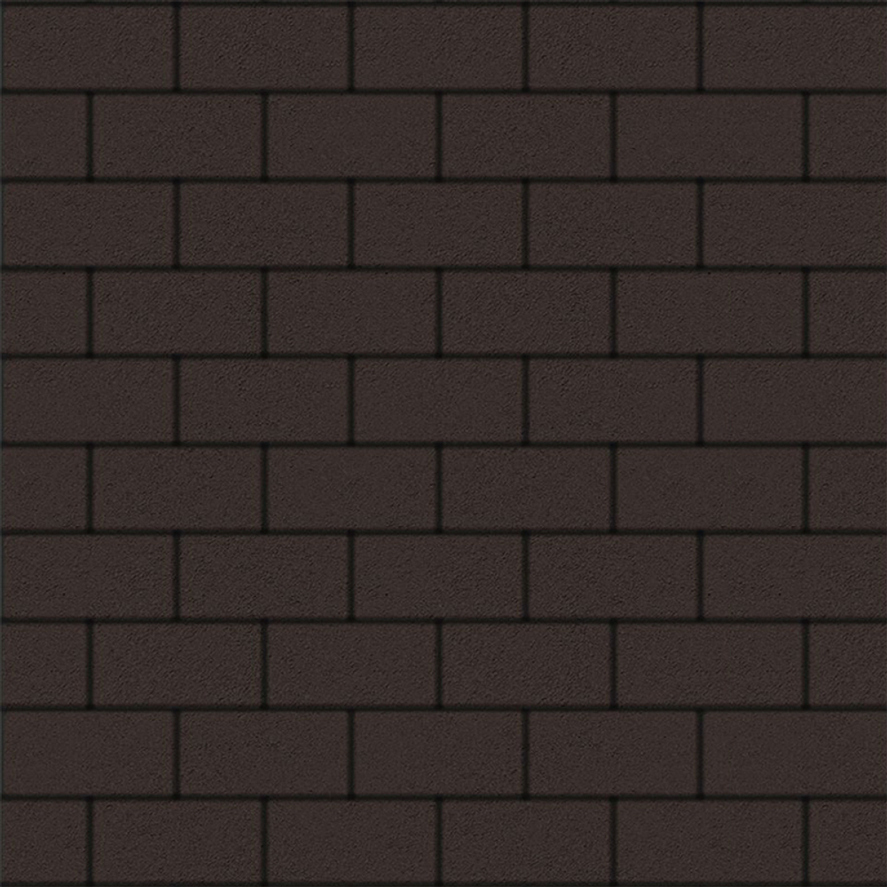 Тротуарная плитка ПРЯМОУГОЛЬНИК Б.2.П.6 200x100 мм Стандарт Коричневый
