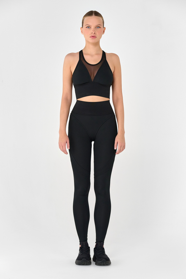 Леггинсы завышенные с поддержкой 10 см