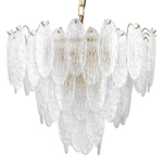 799092 Люстра RETRO 9х8W (led) E14 ЗОЛОТО/ПРОЗРАЧНЫЙ