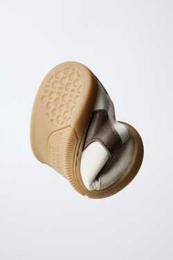 ZARA КРОССОВКИ RETRO BAREFOOT, БЕЛЫЙ