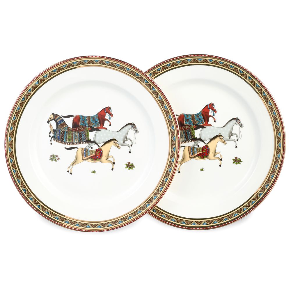 НАБОР ТАРЕЛОК ЗАКУСОЧНЫХ LEFARD "PASSAGE" 2 ШТ. 22,5 СМ (КОР=24НАБ.)