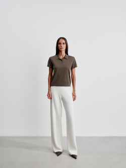 Джемпер-поло FILIPPA, гречишный