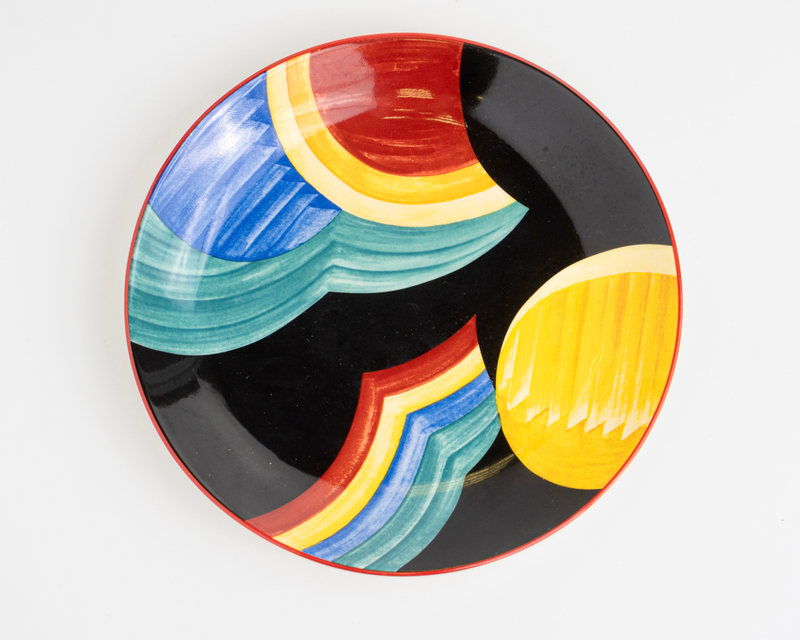 Коллекционная декоративная тарелка «Сьюзи Купер: Радуга» (Rainbow)