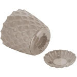 Горшок для цветов пластиковый 1,4л d-14,5см «Wave» с дренажной сеткой и съемным поддоном, французский платан