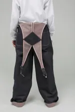 Купить Комбинезон Dark Blue/Pink Джинсовый Комбинезон Dark Blue/Pink Джинсовый