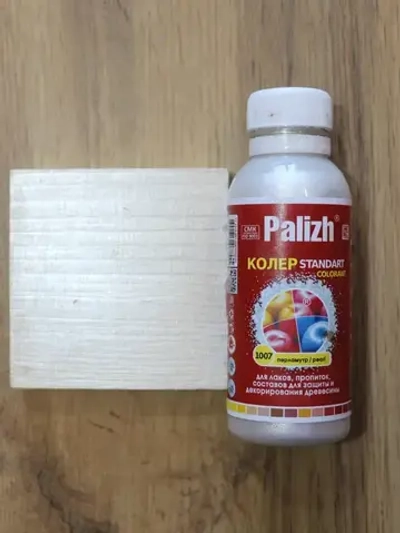 Колер Стандарт, колеровочная паста PALIZH, для лака и пропитки 100 мл, перламутр