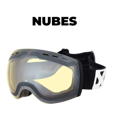 2025 Маска ULTRASCOUT NUBES matt black/yellow кат. 1