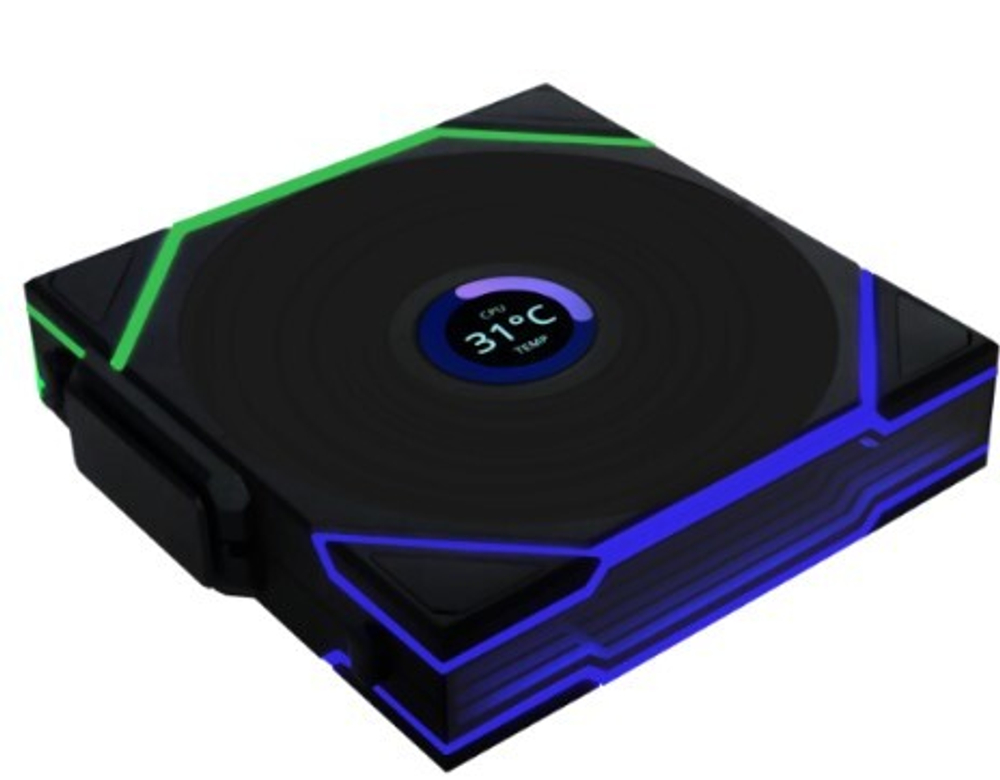 Вентилятор для корпуса Lian Li G99.12TLLCD1W1B.00