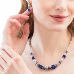 Серьги Coeur de Lion Blue-Silver 3047/21-0717