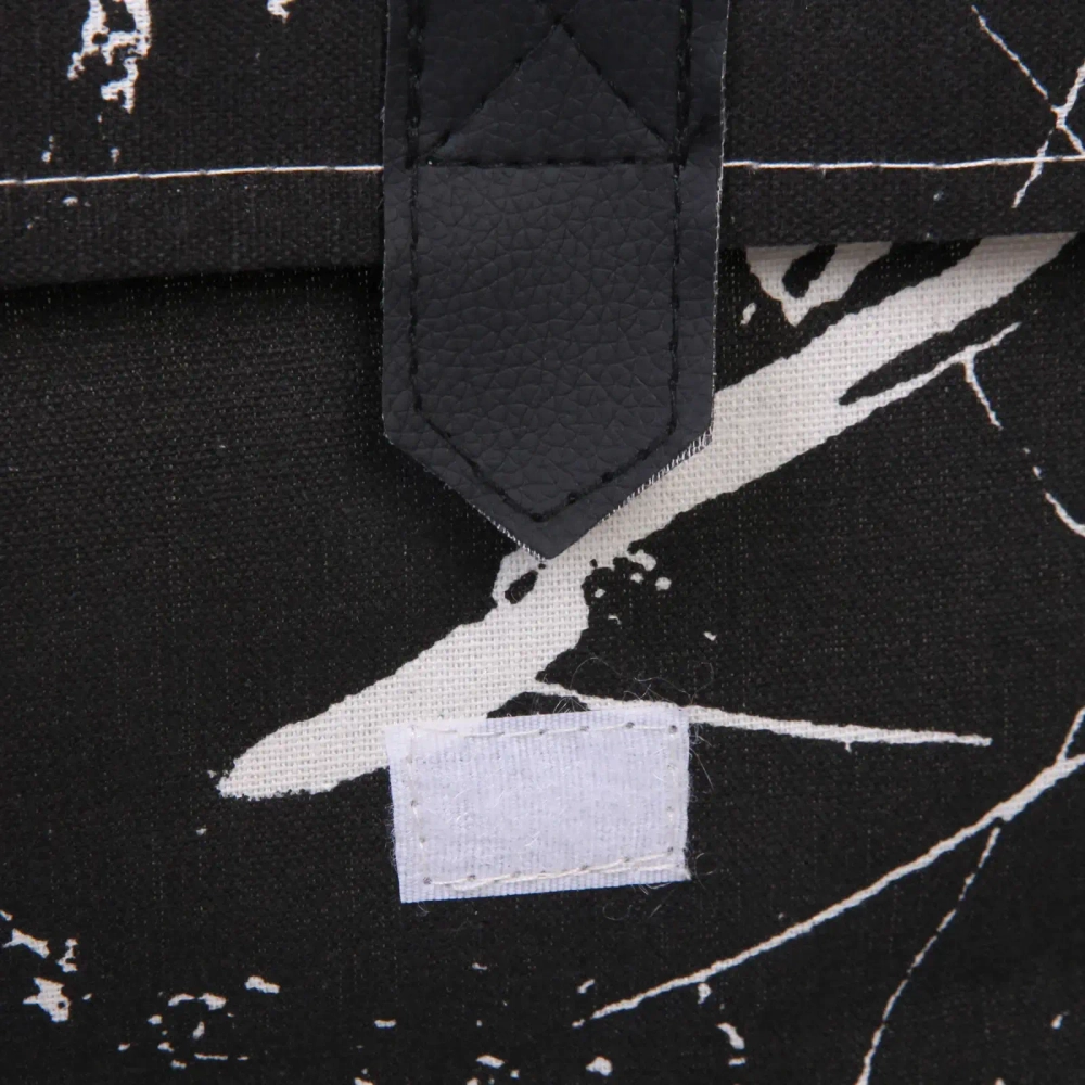 Коробка для хранения с крышкой «ИДЕЯДОМА», цвет черный, 35*30*22см (лейбл Селфи)