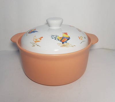 Кастрюля керам. Едим дома 1.6л.