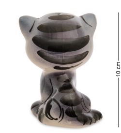 ГЛ- 064 Фигурка «Кот Тимошка» цв. (Гжельский фарфор)
