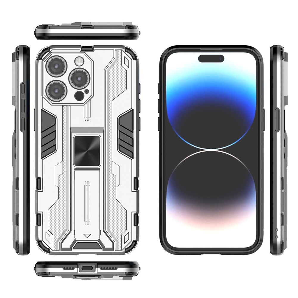 Противоударный чехол с подставкой Transformer для iPhone 15 Pro Max