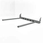 Серое металлическое крепление для хранения колес системы IF, ширина 600 мм