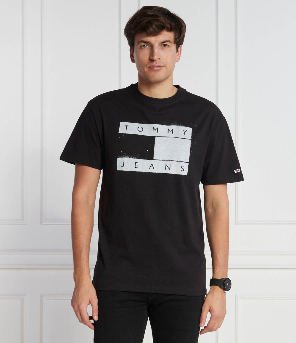 Футболка Tommy Jeans - черный(DM0DM17715)