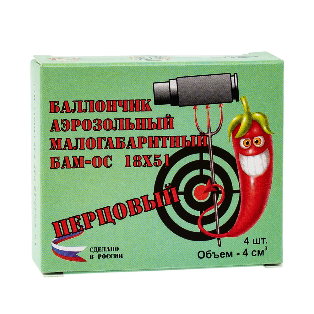 БАМ-ОС.000 (перцовый) (18х51) (А+А), 4шт/пач