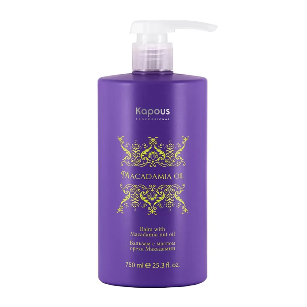 Бальзам "Macadamia Oil" с маслом ореха макадамии Kapous 750мл
