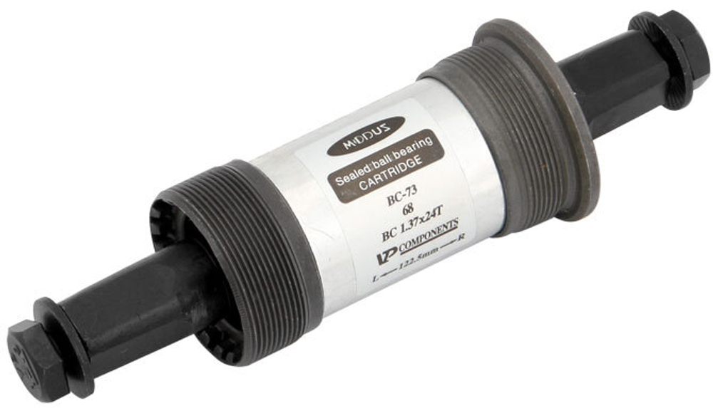 Картридж каретки 68х115мм BС73 VP 1.37"x24tpi, ось под квадрат, стальной/алюминиевый