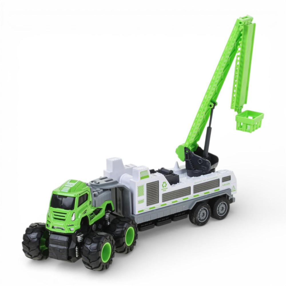 Машинка металлическая инерционная Big Foot, масштаб 1:43, ТМ MOTORRO