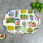 Поднос 42*28см пластиковый, 4233 №1