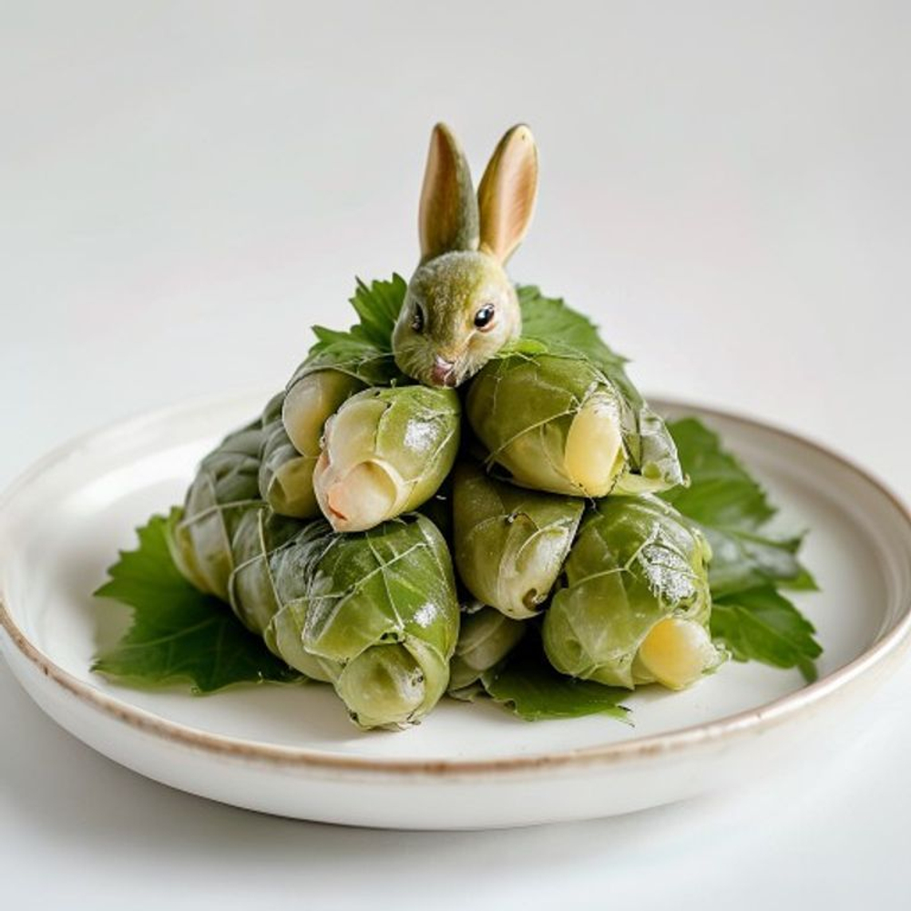 Долма с кроликом  в вакууме 500 грамм