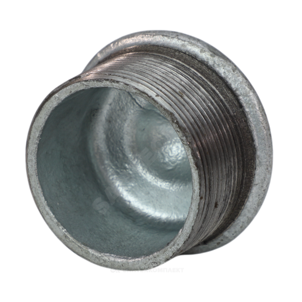 Заглушка чугун оц Ду 15 (1/2") НР Fittex PLUS