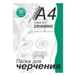 Папка д/черч. 10 л. А4 с верт. рамкой школ. 180 г/м2
