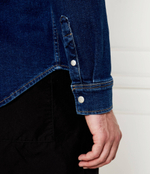 Джинсовая куртка CALVIN KLEIN JEANS - темно-синий(J30J325893)