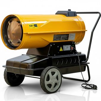 Тепловая пушка дизельная OURMASTER D 150 - прямого нагрева / 50 кВт / промышленная