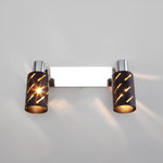 Настенный светильник 20090/2 черный/хром