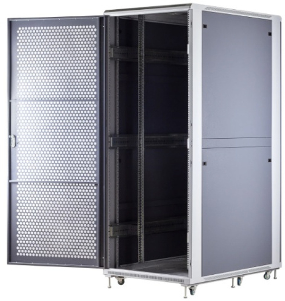 Шкаф напольный 19", 42U SNR SNR-TFC-428080-CPDP-G-SF