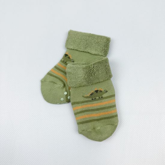 Носочки махровые со стоперами, Полынь