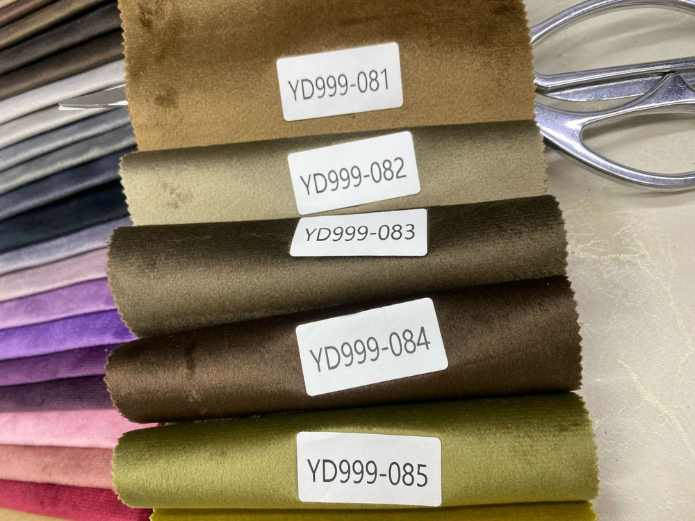 Портьерная ткань бархат арт. YD 999 (высота 300 см, Китай)