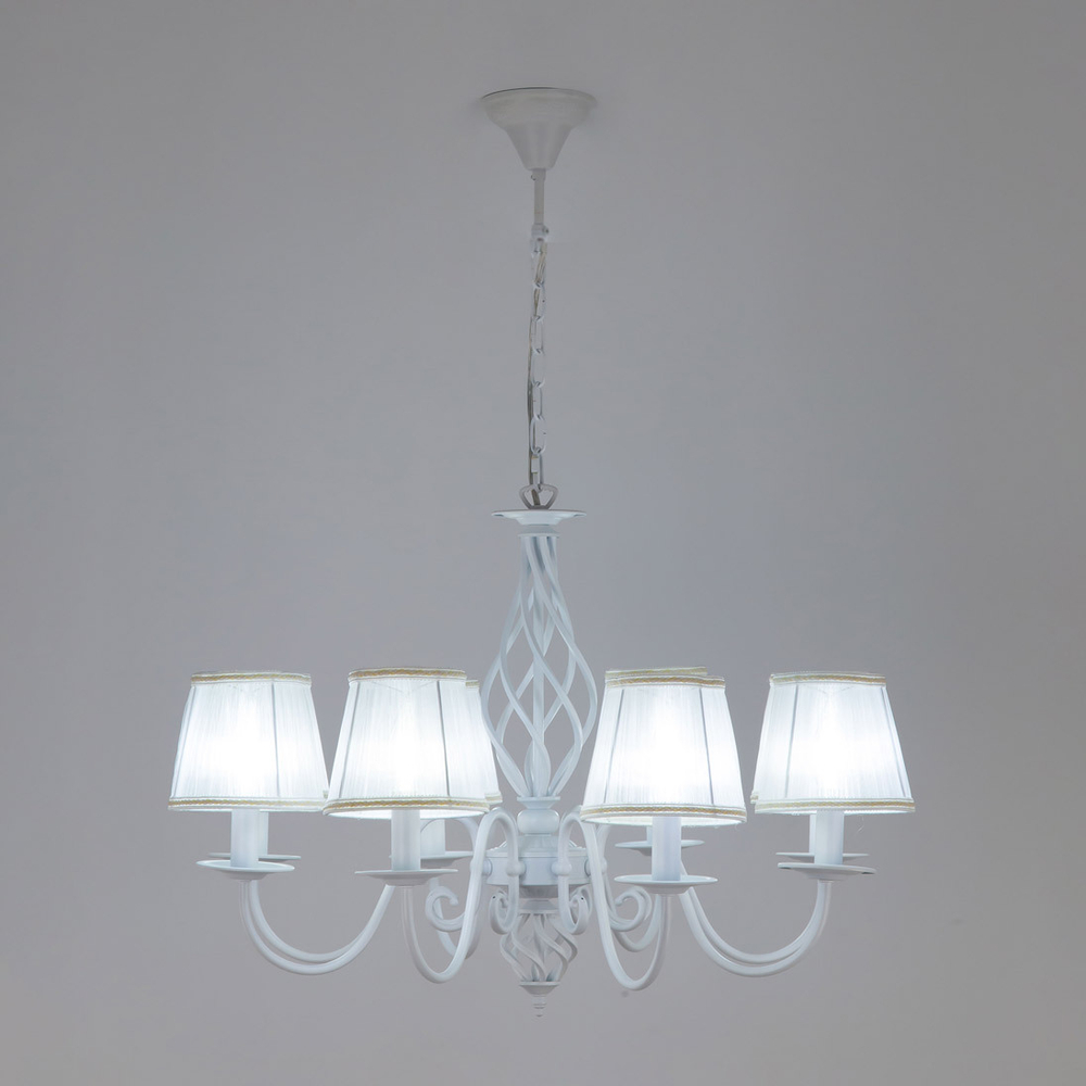 Citilux Ровена CL427180 Люстра с абажурами Белая