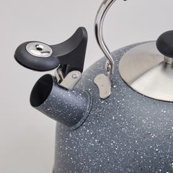 ЧАЙНИК AGNESS СО СВИСТКОМ 2,5 Л, СКЛАДЫВАЮЩАЯСЯ РУЧКА, ИНДУКЦИОН. ДНО