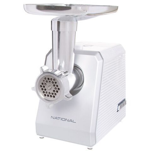 Мясорубка электрическая National, NK-MG041, 2500 Вт, реверс, 2.7 кг/мин, 1 скорость