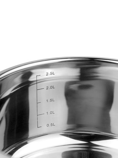 Кастрюля 3 л. из нержавеющей стали Ofenbach NB 100525 с крышкой