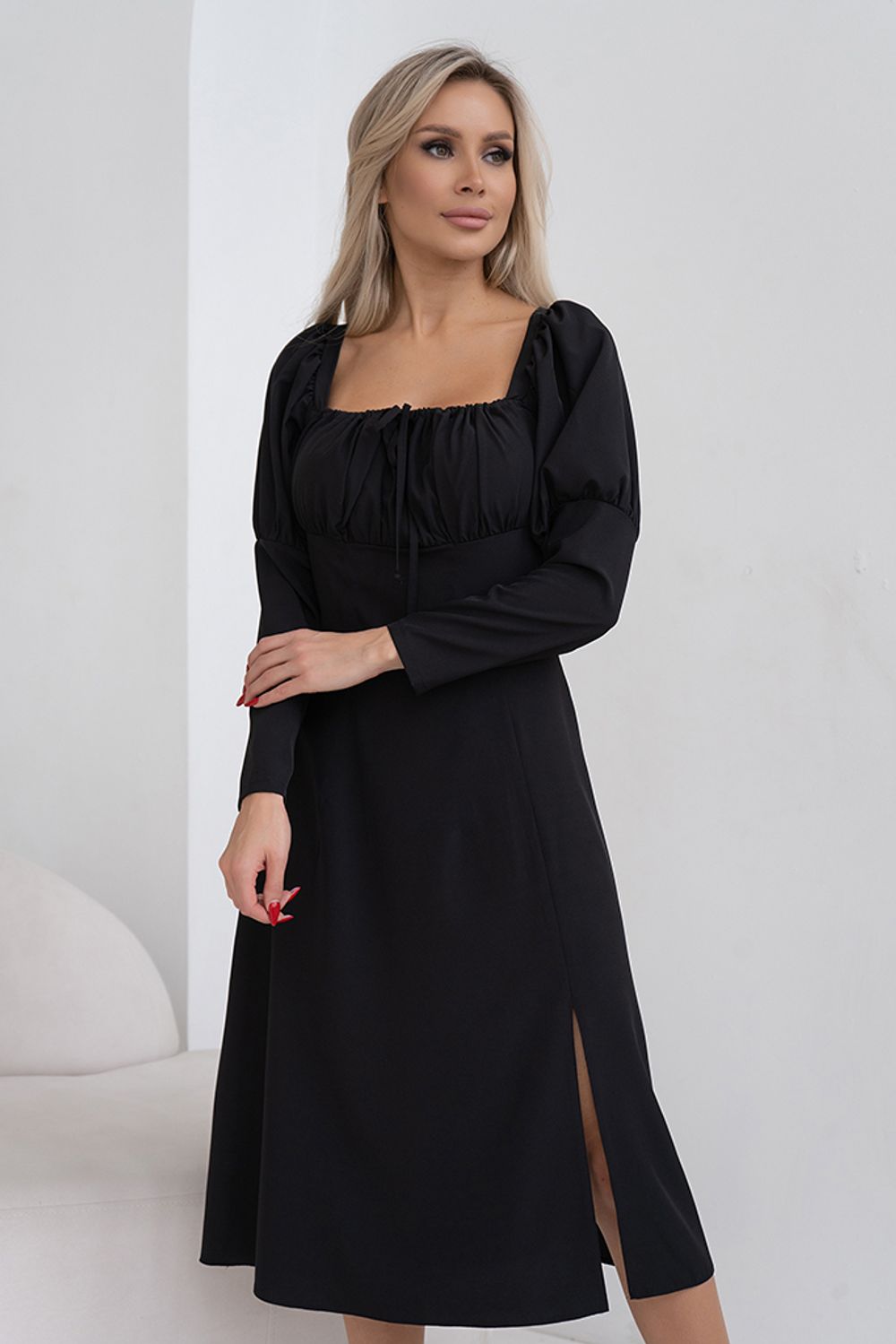 Платье Джулия (черный) Р11-1104/2 Nikol