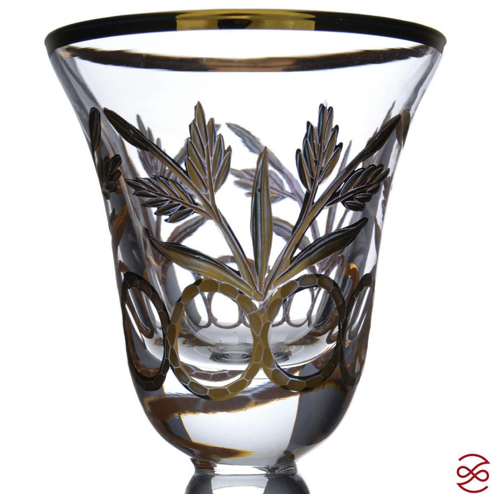 Набор рюмок TIMON Tiziano Golden/Palm (6 шт) 80 мл