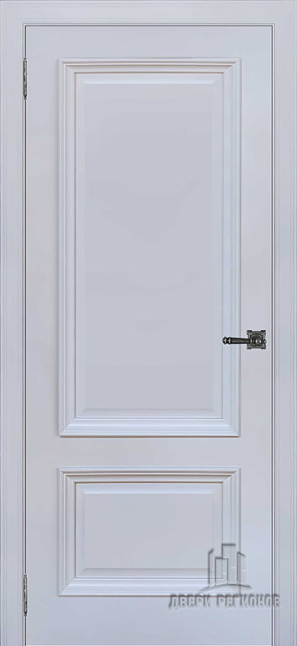 Дверь межкомнатная Неаполь 1 Серый шелк (Ral 7047) Глухая