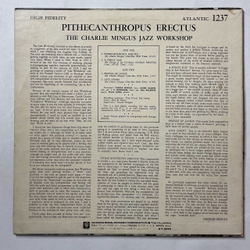 Винтажная виниловая пластинка LP The Charlie Mingus Jazz Workshop Pithecanthropus Erectus (Japan 1971) (No Obi)