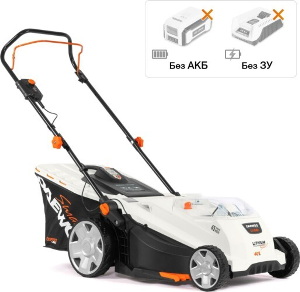 Газонокосилка аккумуляторная DAEWOO DLM 4540 Li