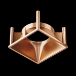 Декоративная рамка-отражатель для накладных светильников серии Alfa LED Maytoni C065-01MG