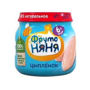 ПЮРЕ ФРУТОНЯНЯ ЦЫПЛЕНОК 80ГР