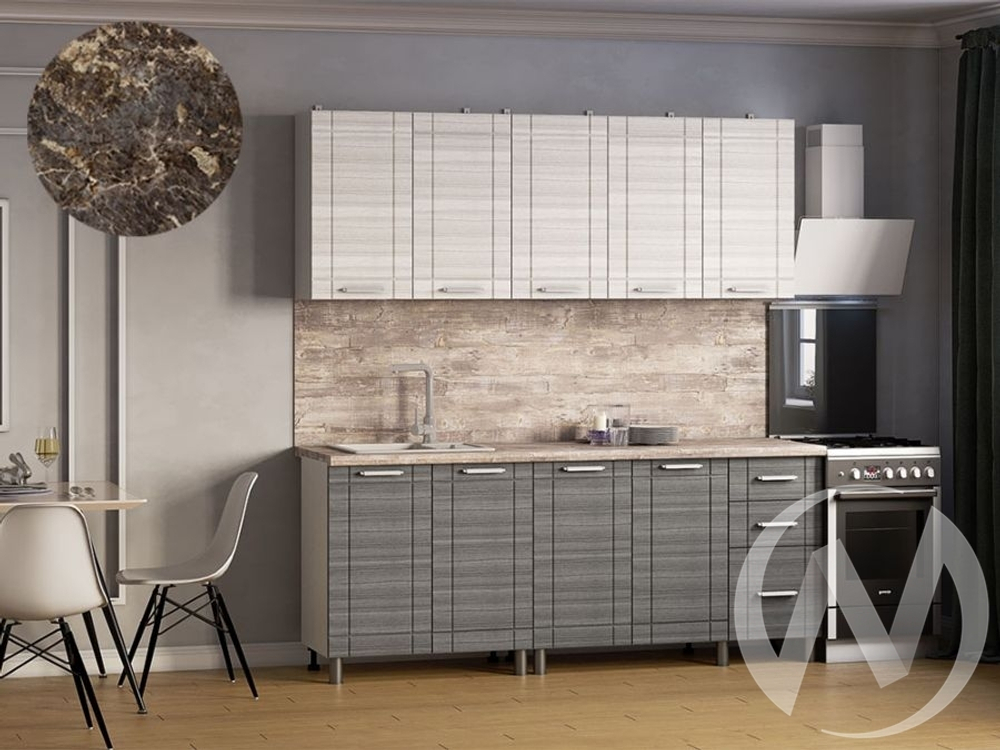 Кухня Салли 2.0м 38мм королевский опал