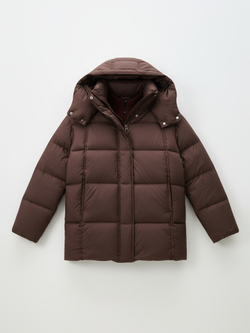 Объемный пуховик