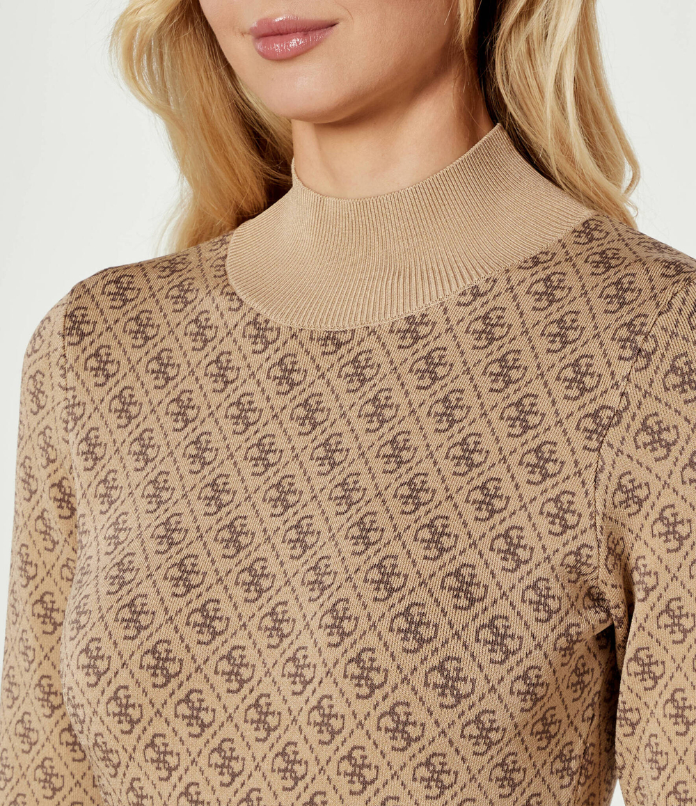 Платье с ремешком LISE GUESS - бежевый(W4BK43 Z37K0)